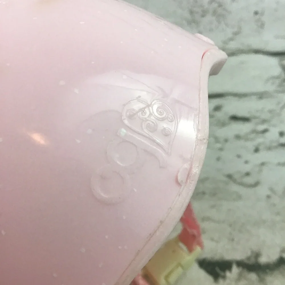 Our Generation Pink Speckled Bicycle‎ Helmit Fits Standard 18